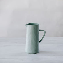 Load image into Gallery viewer, Flax Jug w Handle h24cm - Duck Egg
