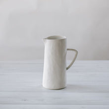 Load image into Gallery viewer, Flax Jug w Handle h24cm - White
