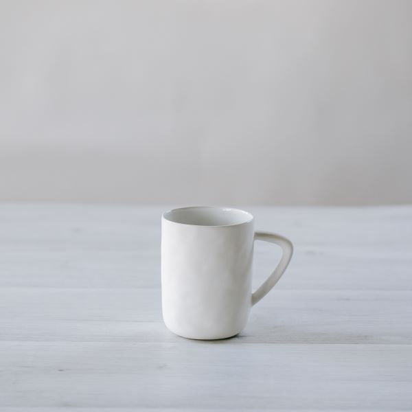 Flax Mug h10cm - White