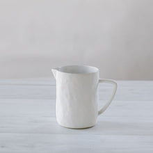 Load image into Gallery viewer, Flax Water Jug h16cm - White
